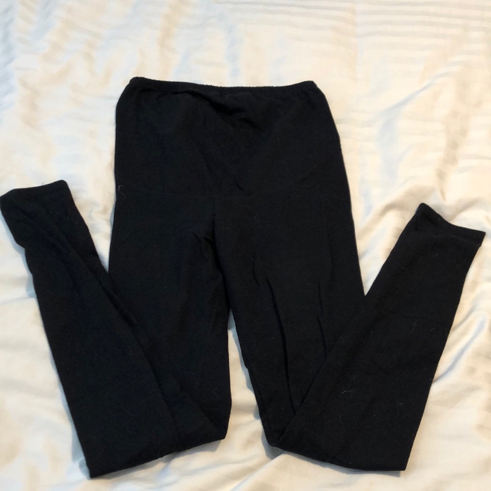 Maternity Black leggings size small